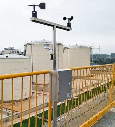 四要素自动气象站-赤峰某化工监测项目