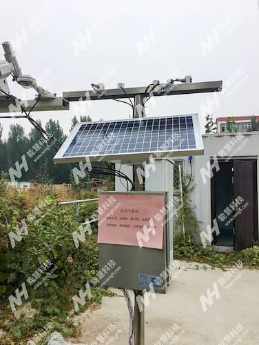太阳辐射综合观测站-河北某大学科研项目