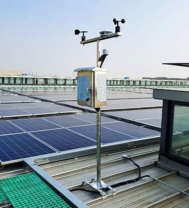 全自动气象监测站-南京某电力公司