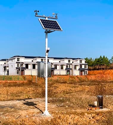 小型气象监测站-某生物科技研究中心