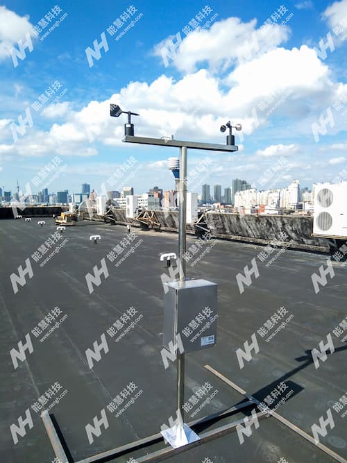 六要素自动气象站-上海某电力工程项目