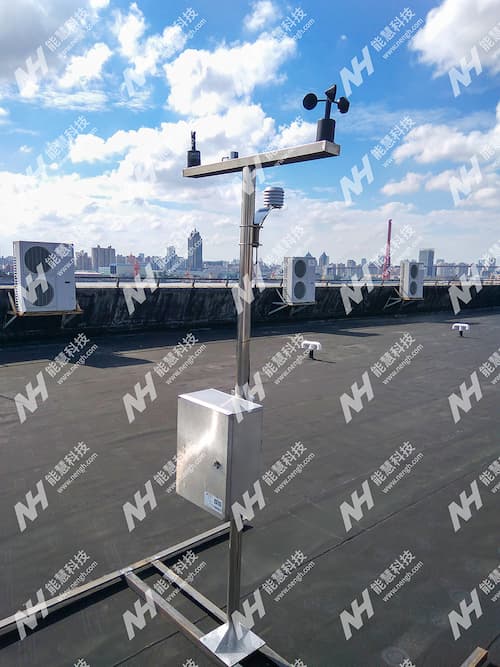 六要素自动气象站-上海某电力工程项目