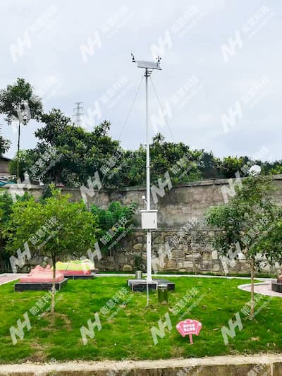 校园自动气象站-湖南张家界某学校项目