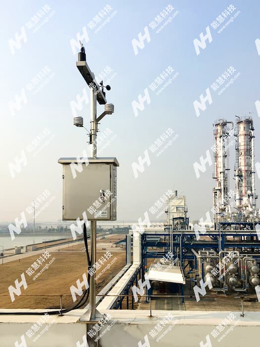 空气质量监测气象站-某化工监测项目
